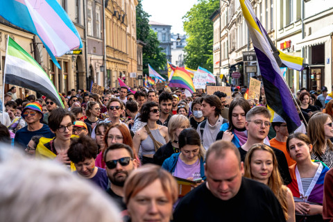 Marsz Równości w Krakowie 2023 / Fot. Fundacja Równość.org.pl