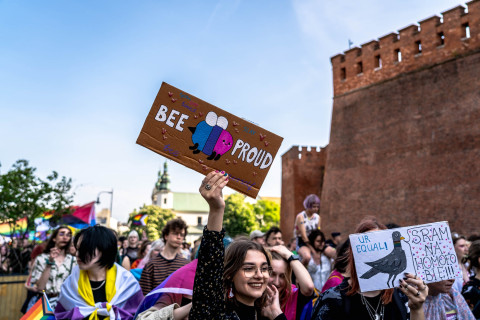 Marsz Równości w Krakowie 2023 / Fot. Fundacja Równość.org.pl