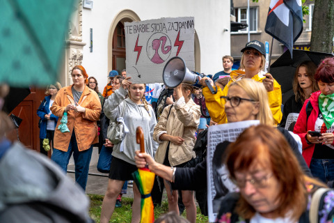 Kraków solidarnie z Joanną