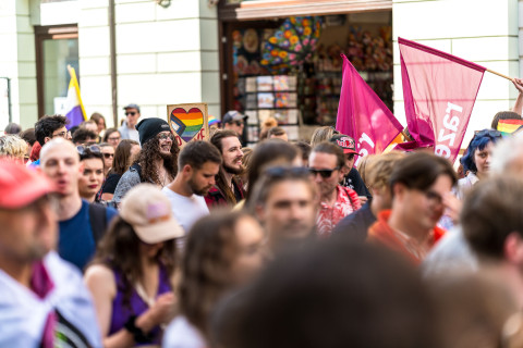 Marsz Równości w Krakowie, 2024 / Fot. Arek Urbaniec, Queerowy Maj