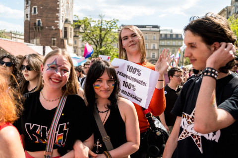 Marsz Równości w Krakowie, maj 2026 / Fot. Równość.org.pl
