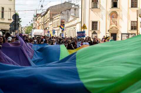 Marsz Równości w Krakowie, maj 2026 / Fot. Równość.org.pl