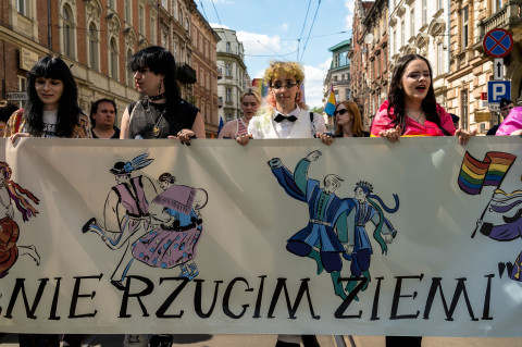 Marsz Równości w Krakowie, maj 2026 / Fot. Równość.org.pl