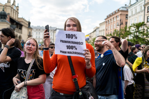Marsz Równości w Krakowie, maj 2026 / Fot. Równość.org.pl