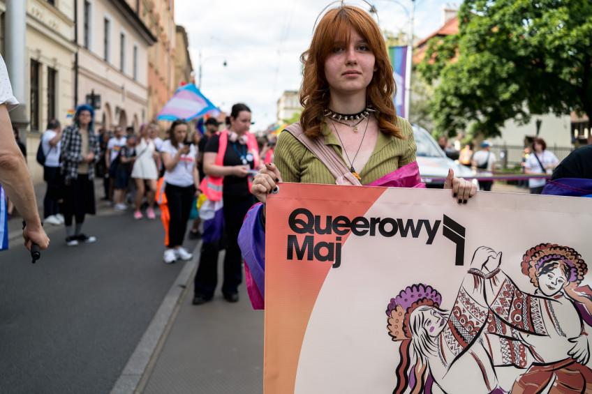 Marsz Równości w Krakowie, maj 2026 / Fot. Równość.org.pl